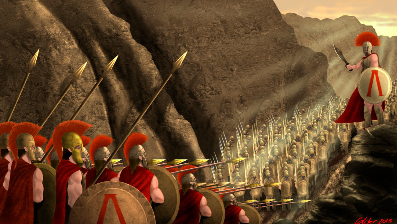 The first Battle Scene in the Movie 300 #fy #fyp #viral #300spartans , this is sparta