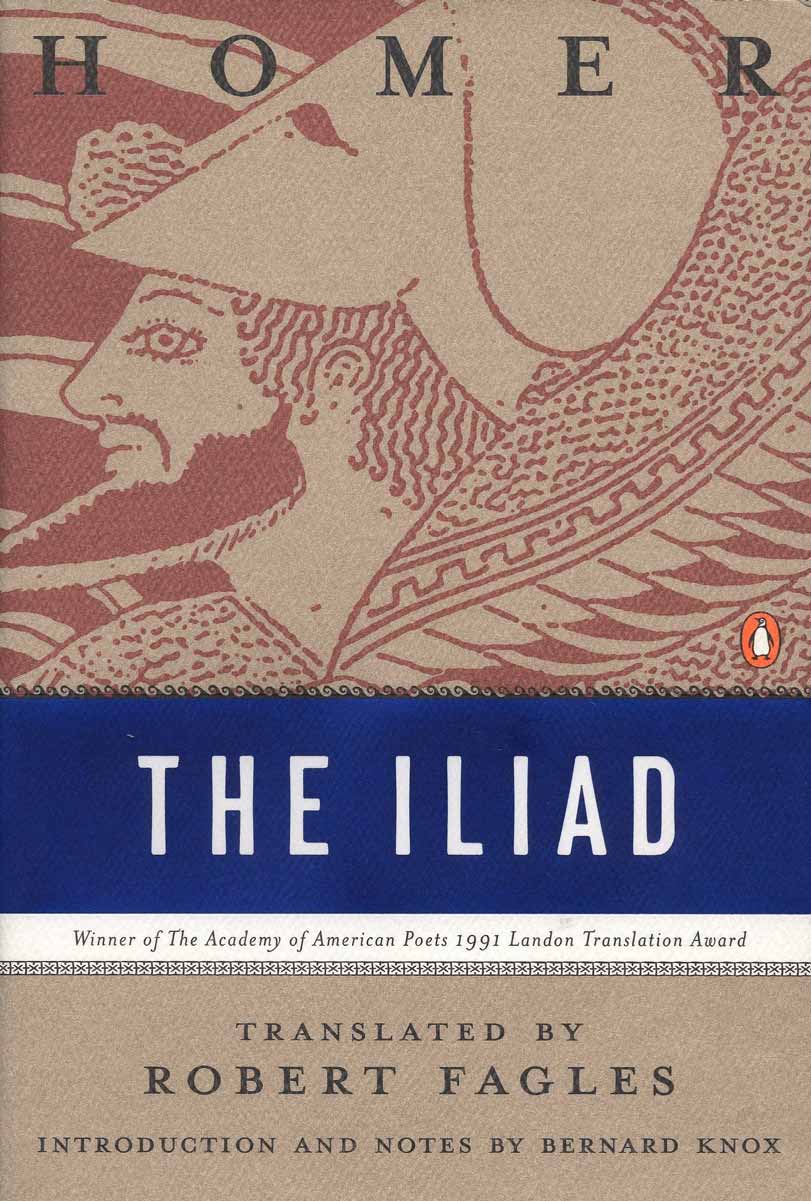 The cover of the Iliad