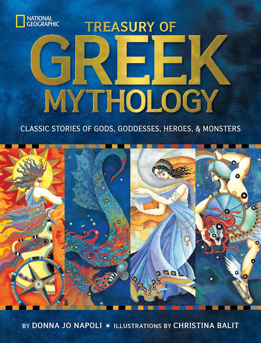 Cover of the Book Treasury of Greek Mythology