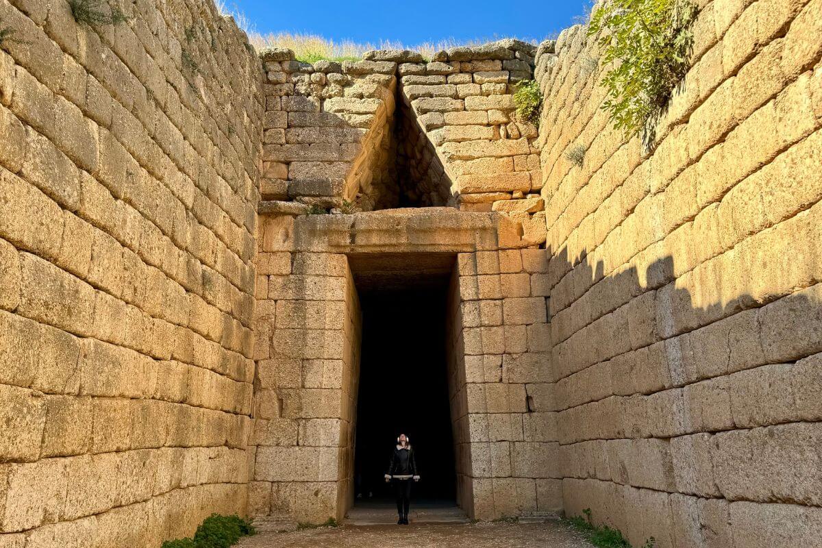 The Tomb of Atreus in Mycenae