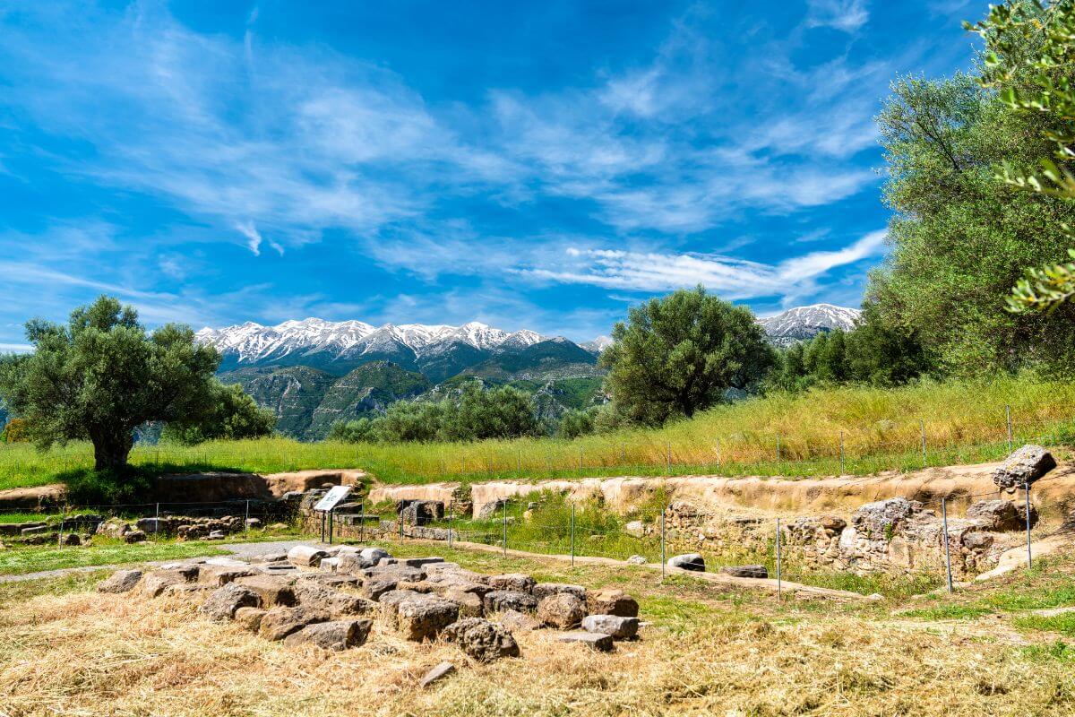 Ancient Sparta Archaeological Site