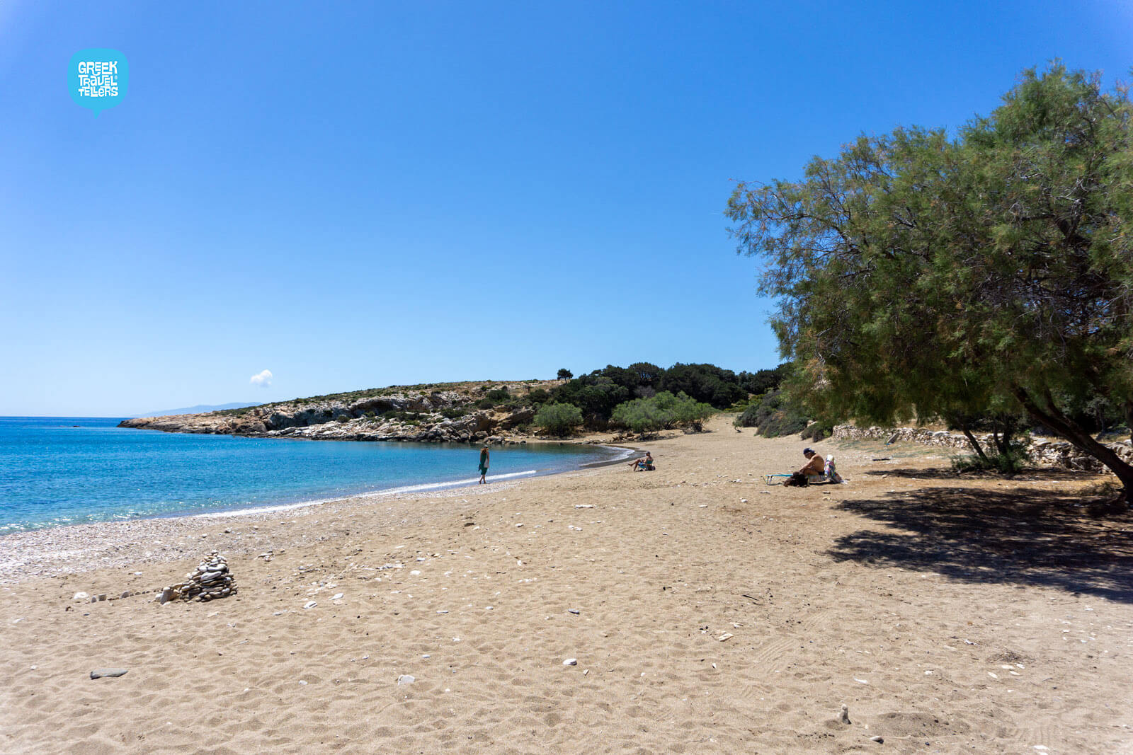 Beach in Paros