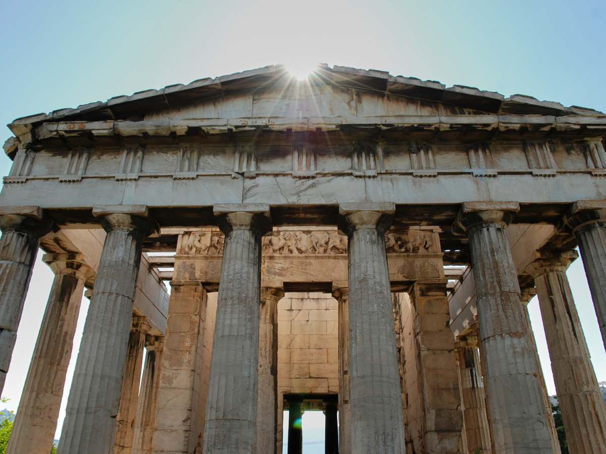 Percy Jackson tour in Ancient Agora