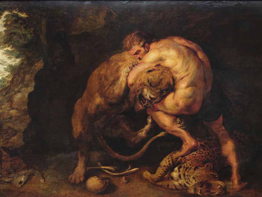 Heracles and the Nemea Lion