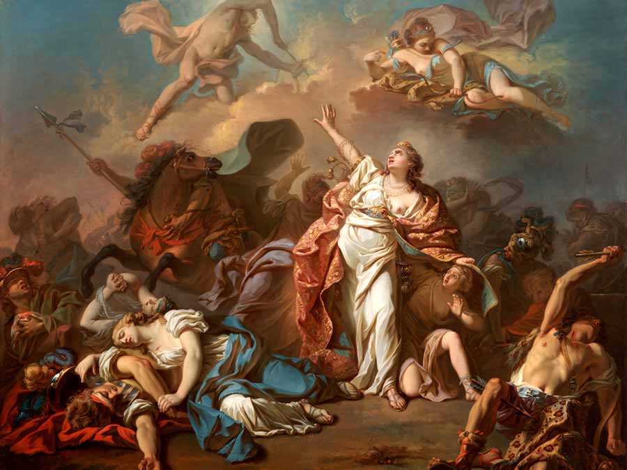 Apollo and Diana Attacking the Children of Niobe