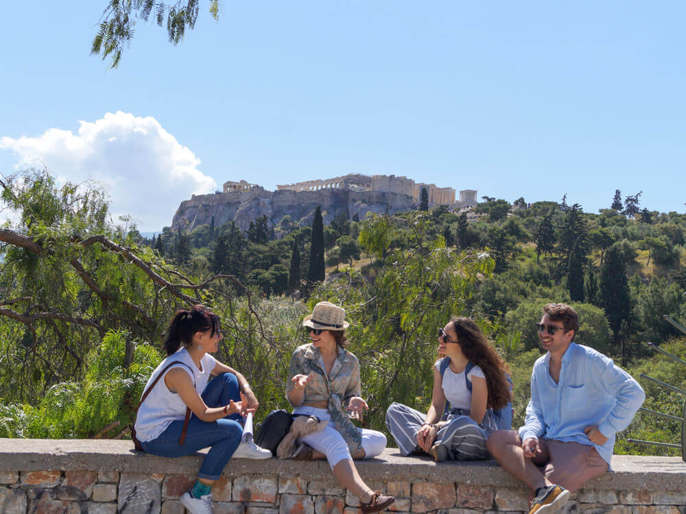 Walking tour with Greek TravelTellers