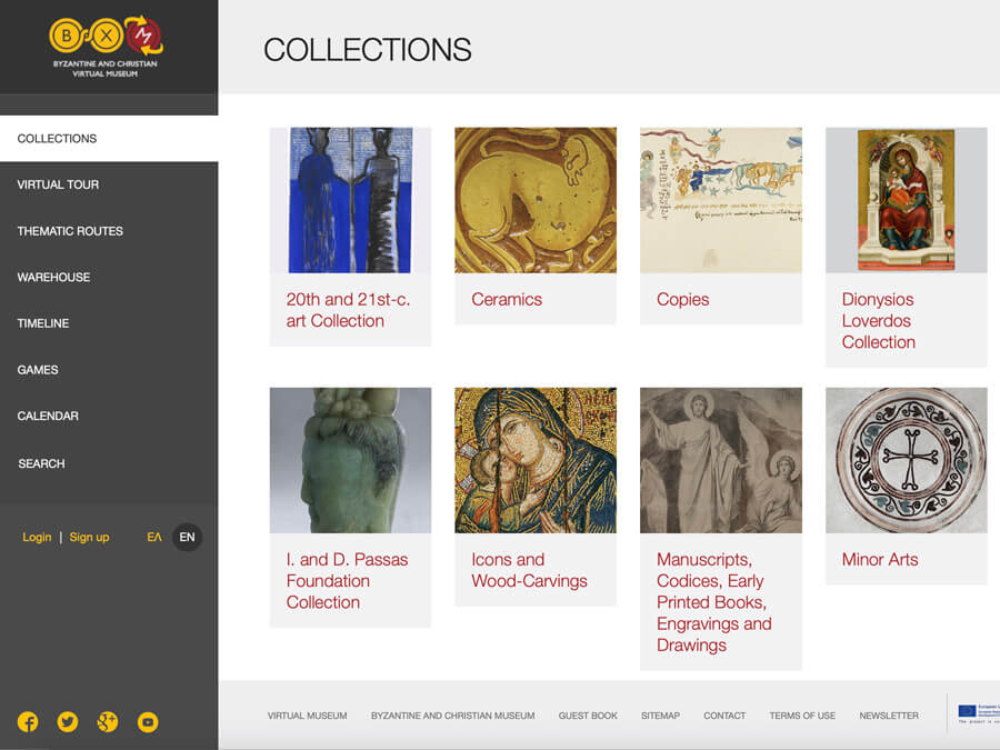 Virtual Collection of Byzantine and Christian Museum of Athens