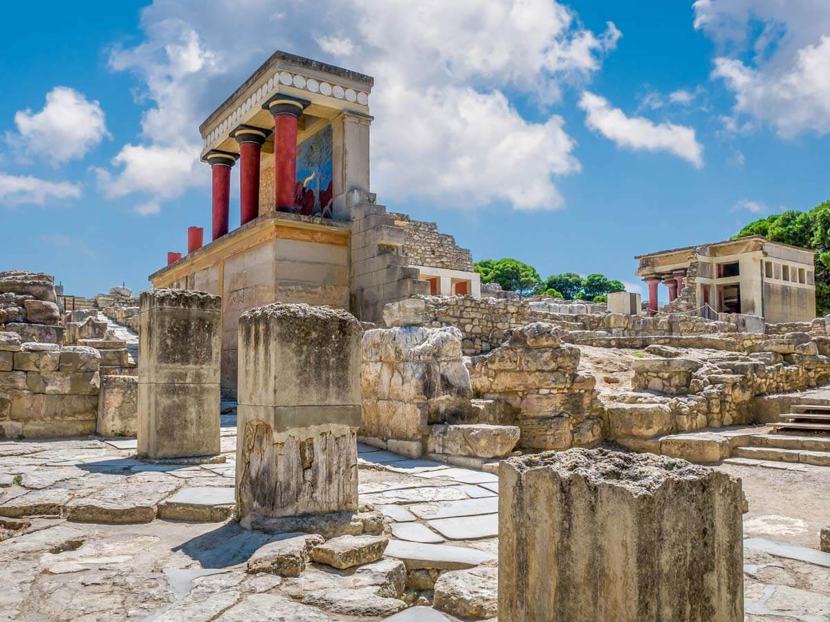 A trip to the Knossos Palace in Crete