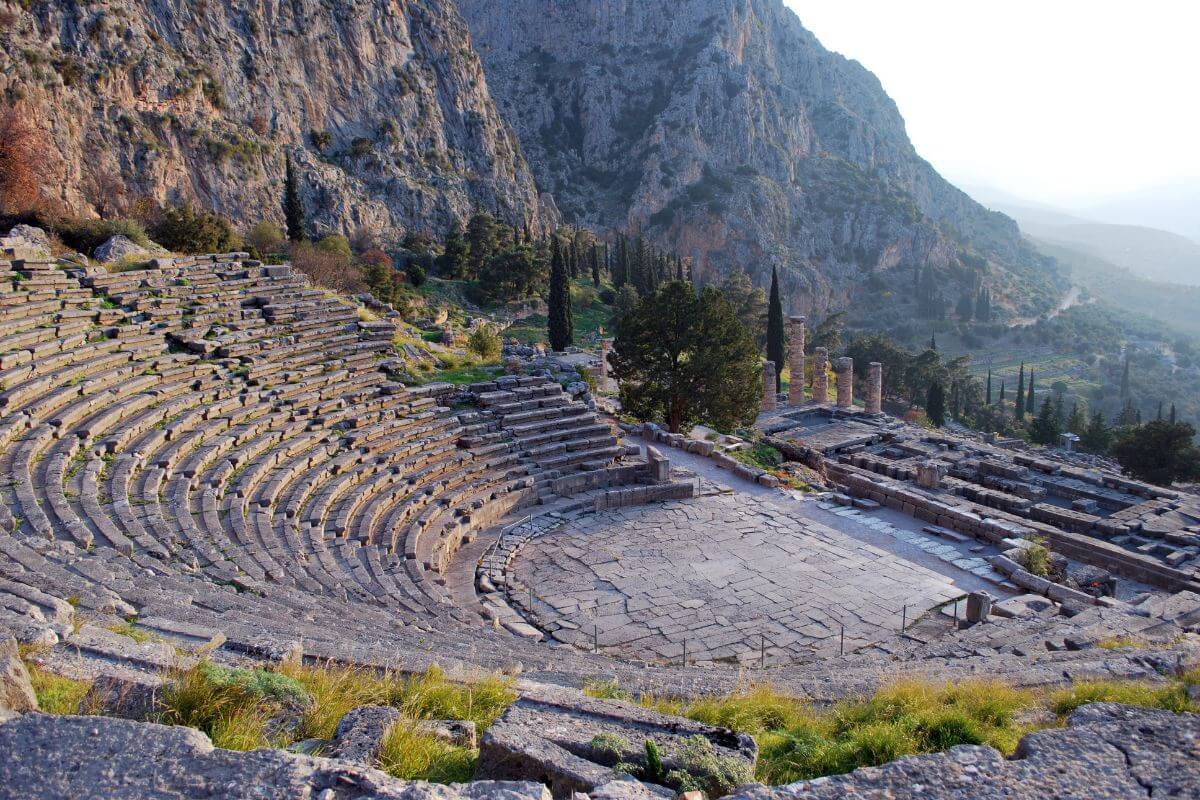 The Ancient Theater of Delphi Mythology Tour