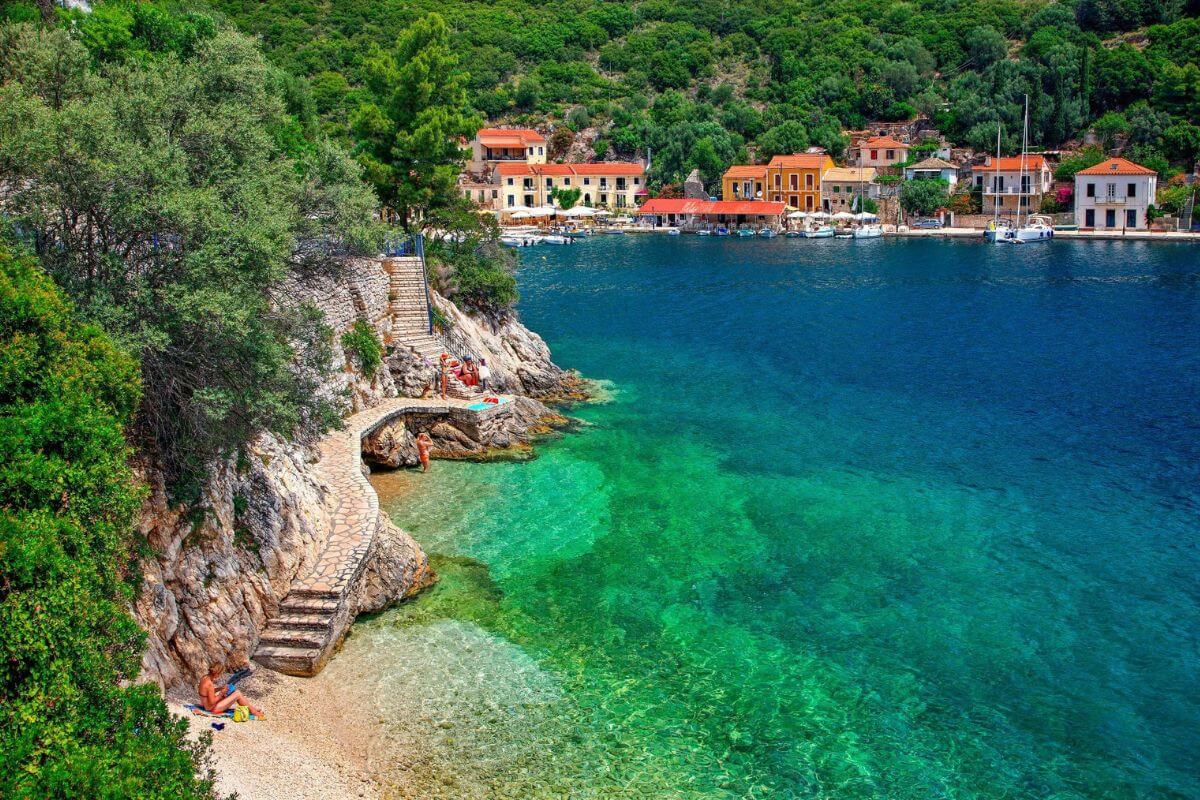 The island of Ithaca Homer