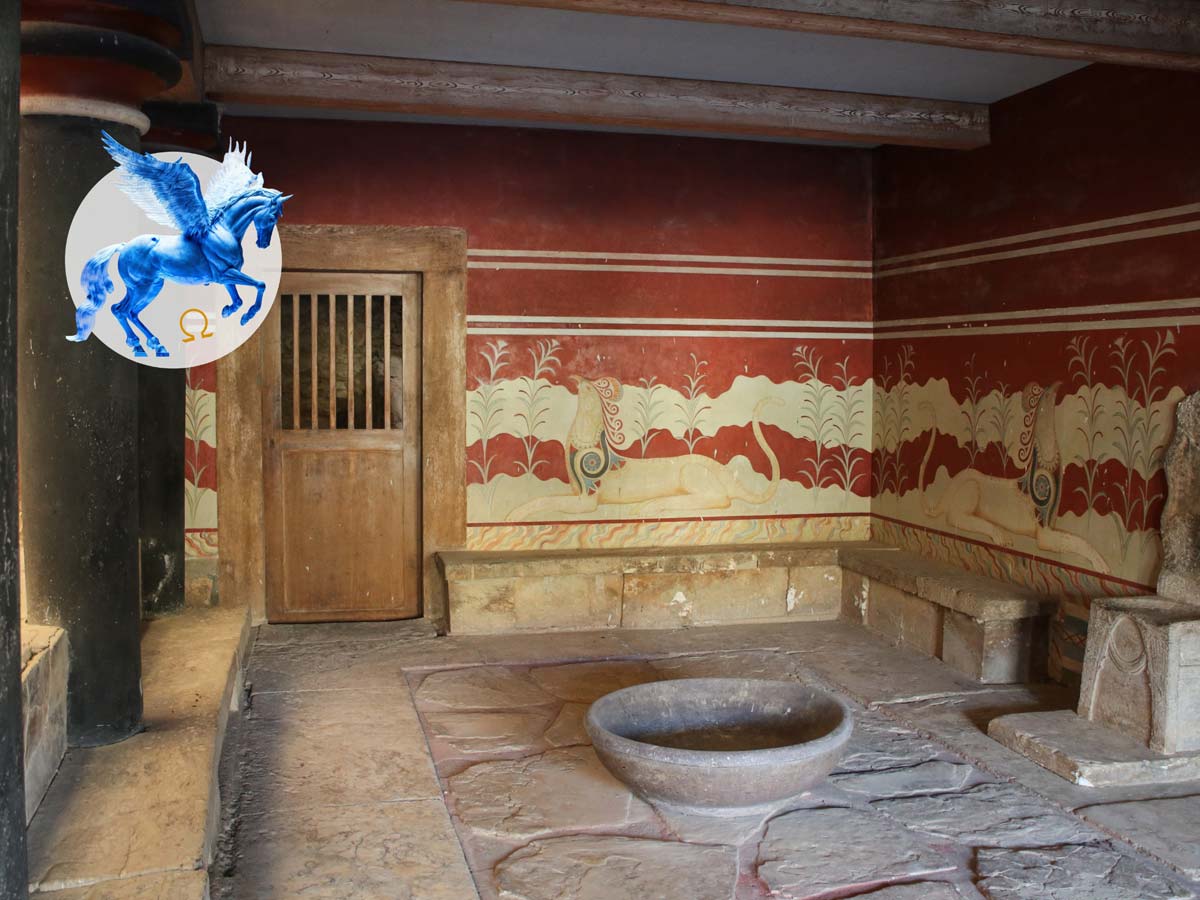 Knossos Palace tour inspired by Percy Jackson