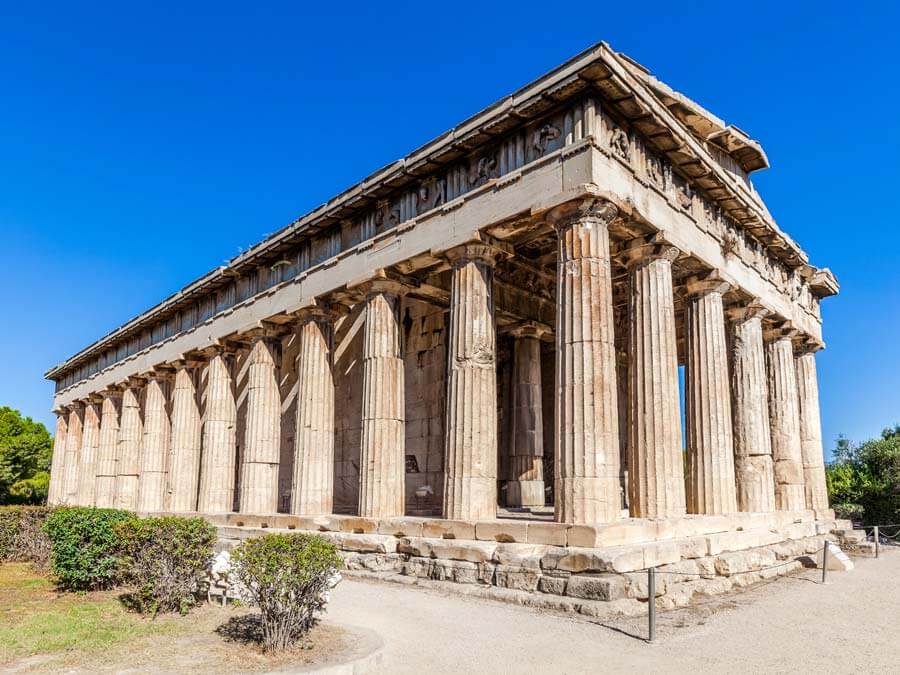 Athens Highlights tour Hephaestus temple