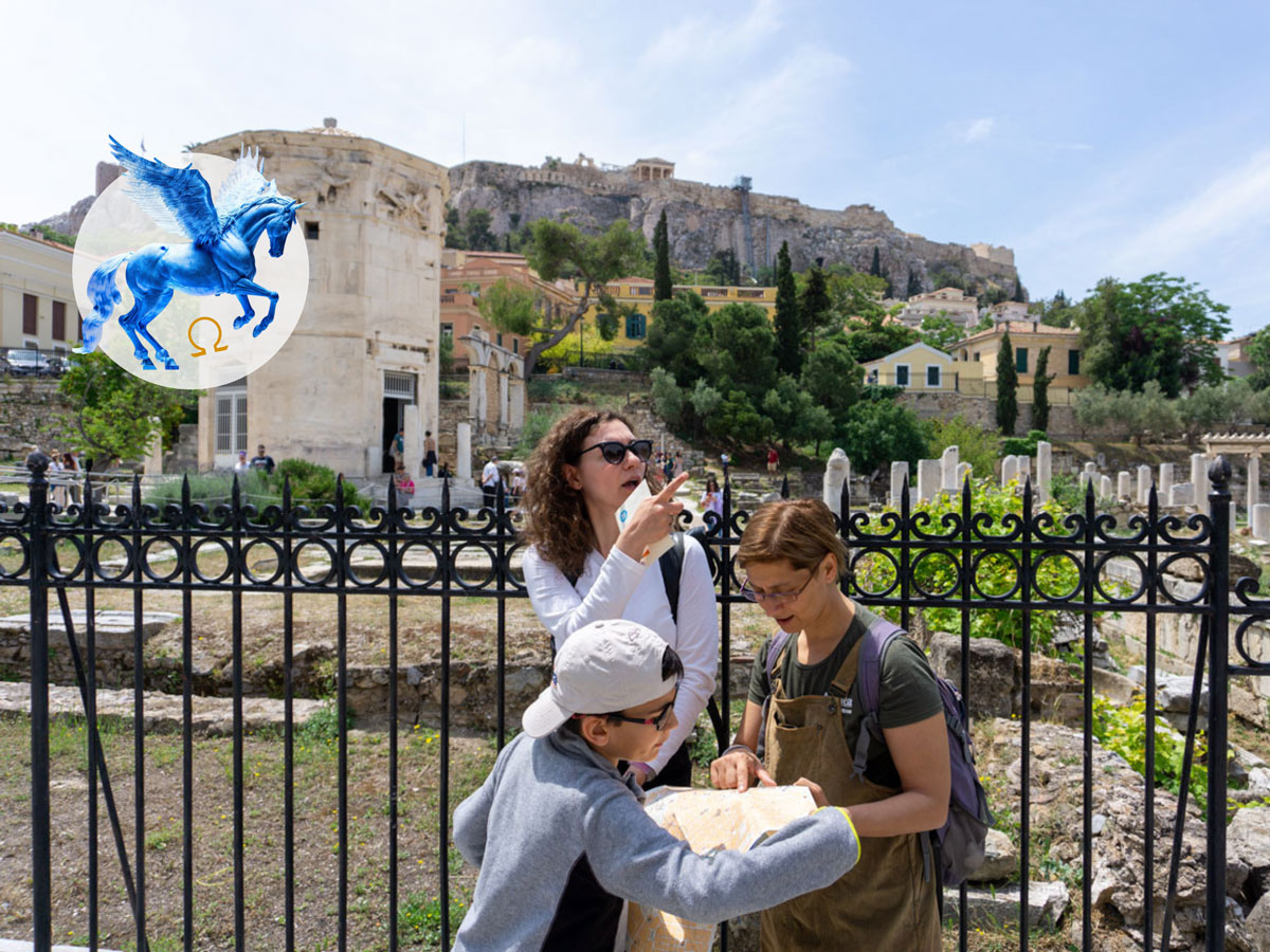 Percy Jackson hunt for heroes in Athens