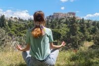 Ancient Greek Meditation and Vegan Brunch in Athens